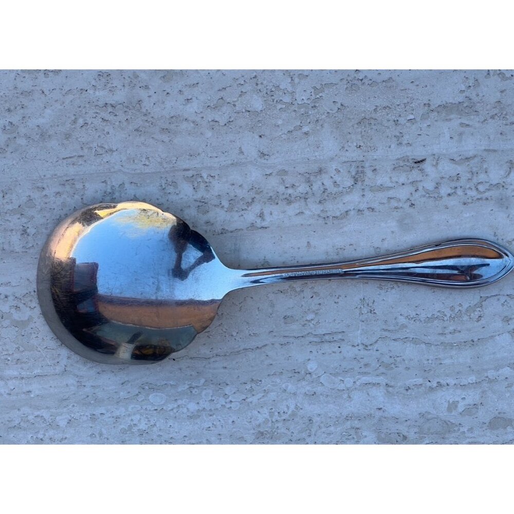 Wallace Serving Spoon 18/10 Flatware Stainless Steel Casserole